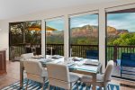 Stunning Views from the Living and Dining Room and Kitchen Area